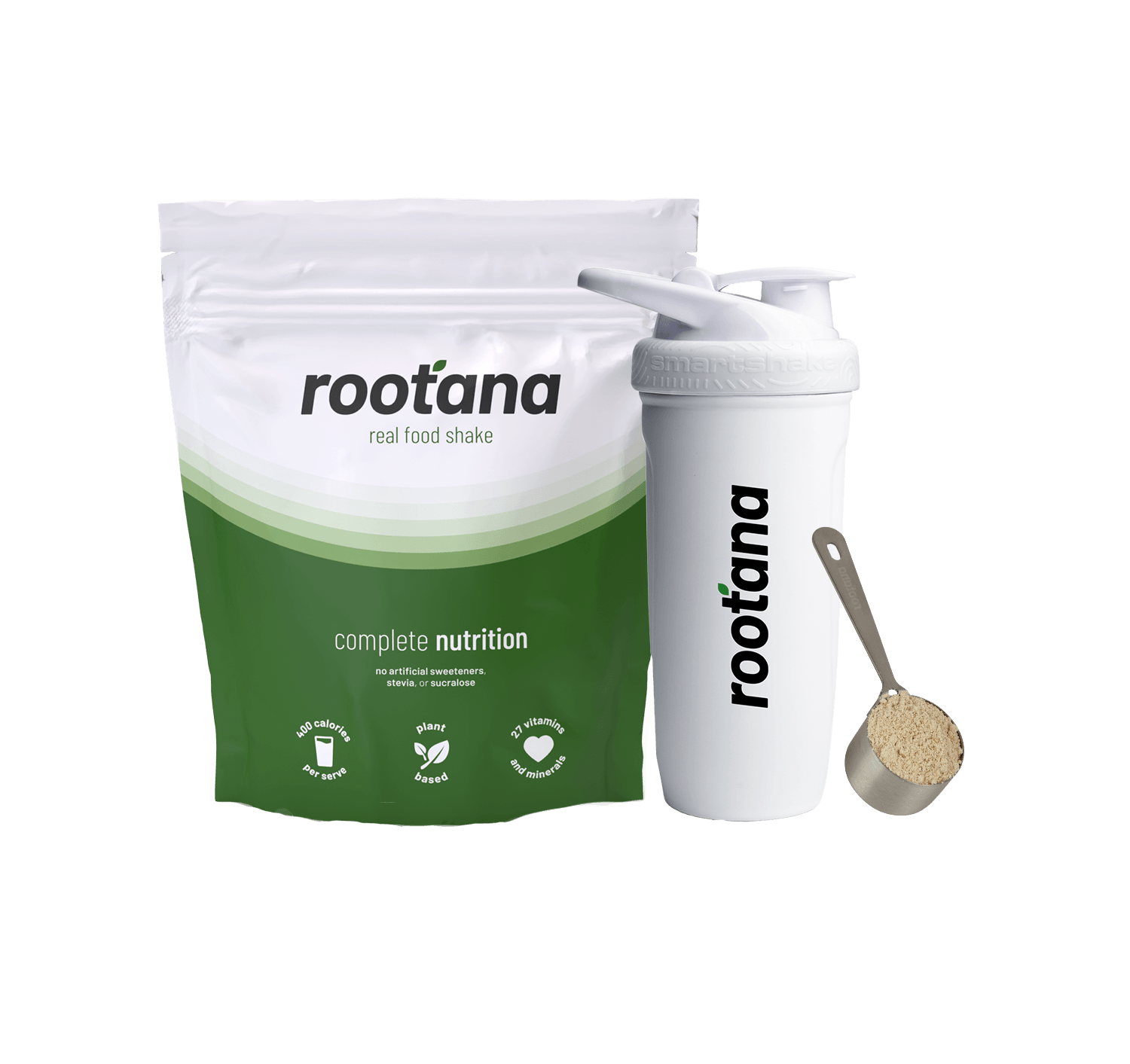 Rootana Pouch, bottle and scoop